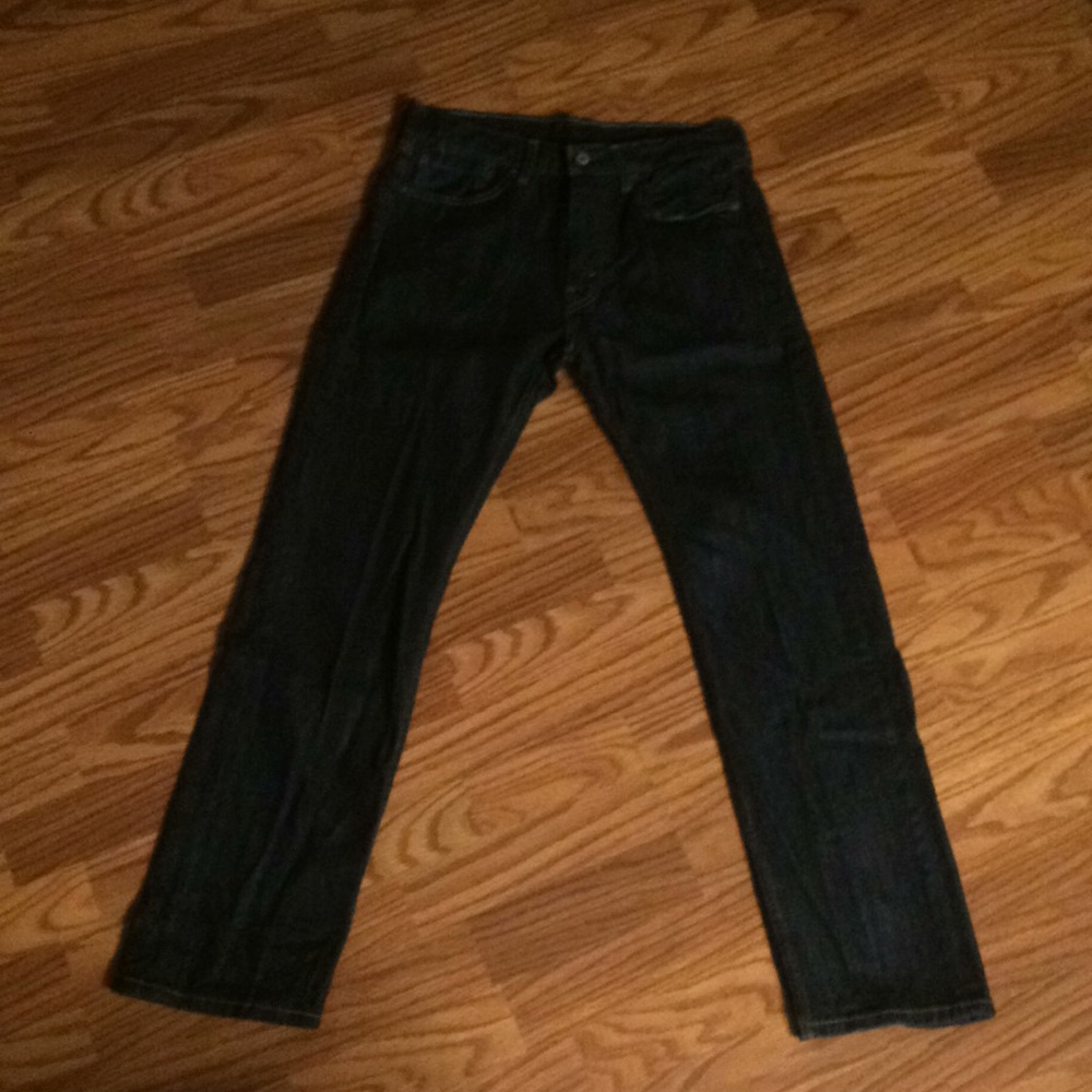 Dark blue men’s jeans